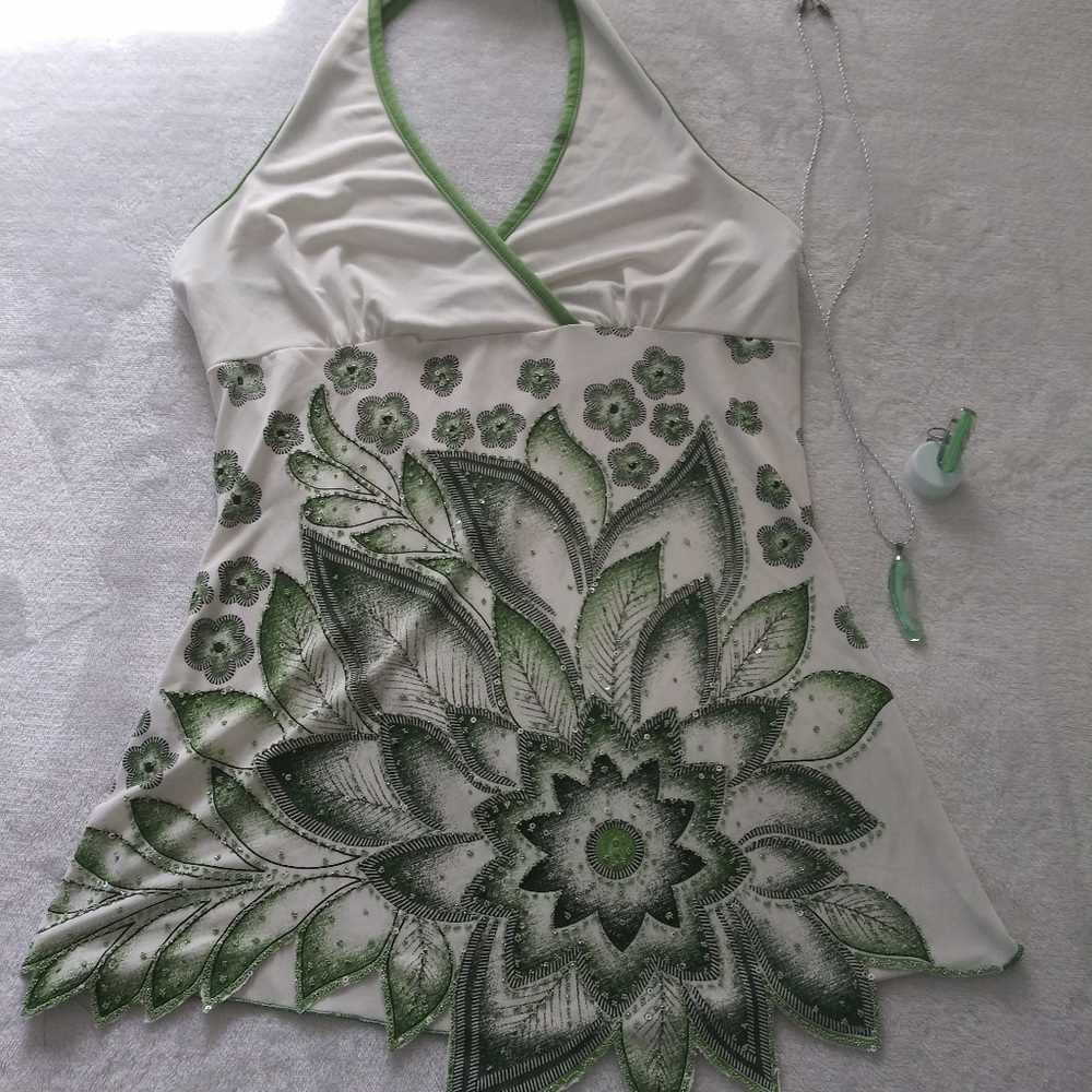 Lipstick summer blouse